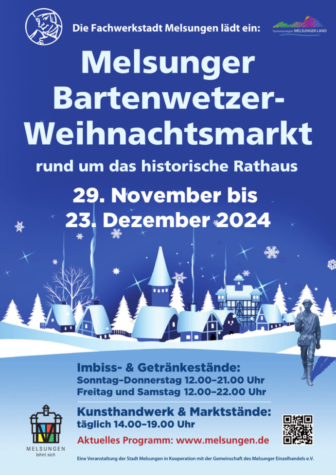 Plakat Weihnachtsmarkt 2024